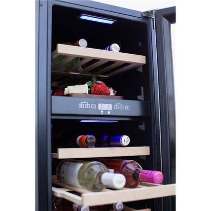 Summerset 15-Inch Dual-Zone Outdoor Wine Cooler