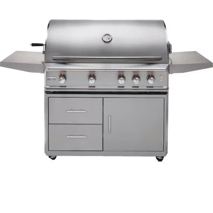 Blaze Professional LUX 44-Inch 4-Burner Freestanding Gas Grill With Rotisserie