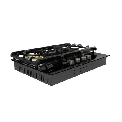 FOTILE GLG30401 30-Inch 4-Burner Tri-Ring Gas Cooktop