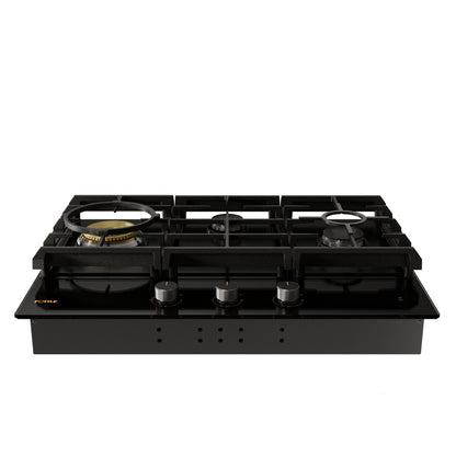 FOTILE 30" Tempered Glass Gas Cooktop | GLG30301