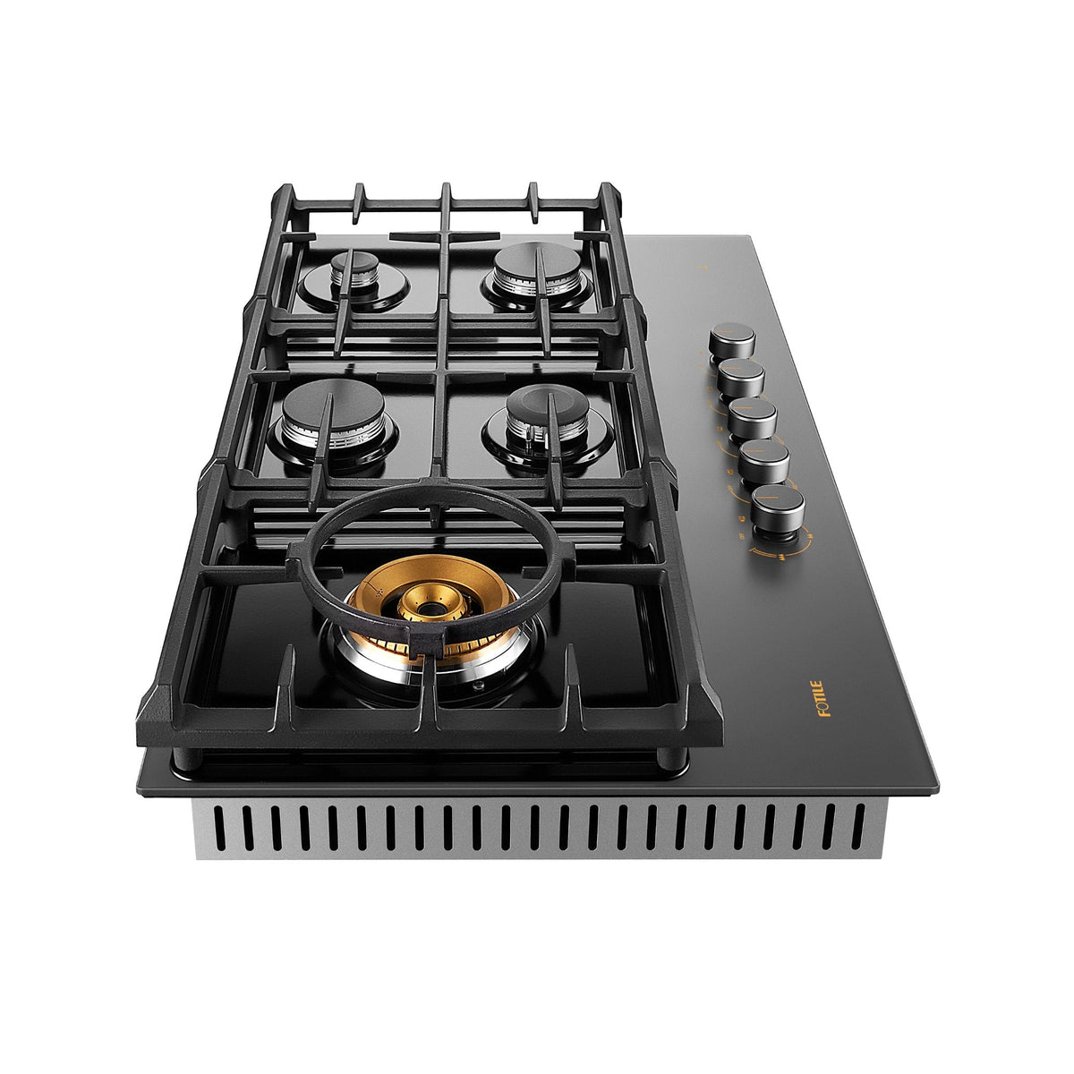 FOTILE GLG36501-Y 36-Inch 5-Burner Moonshadow Gas Cooktop