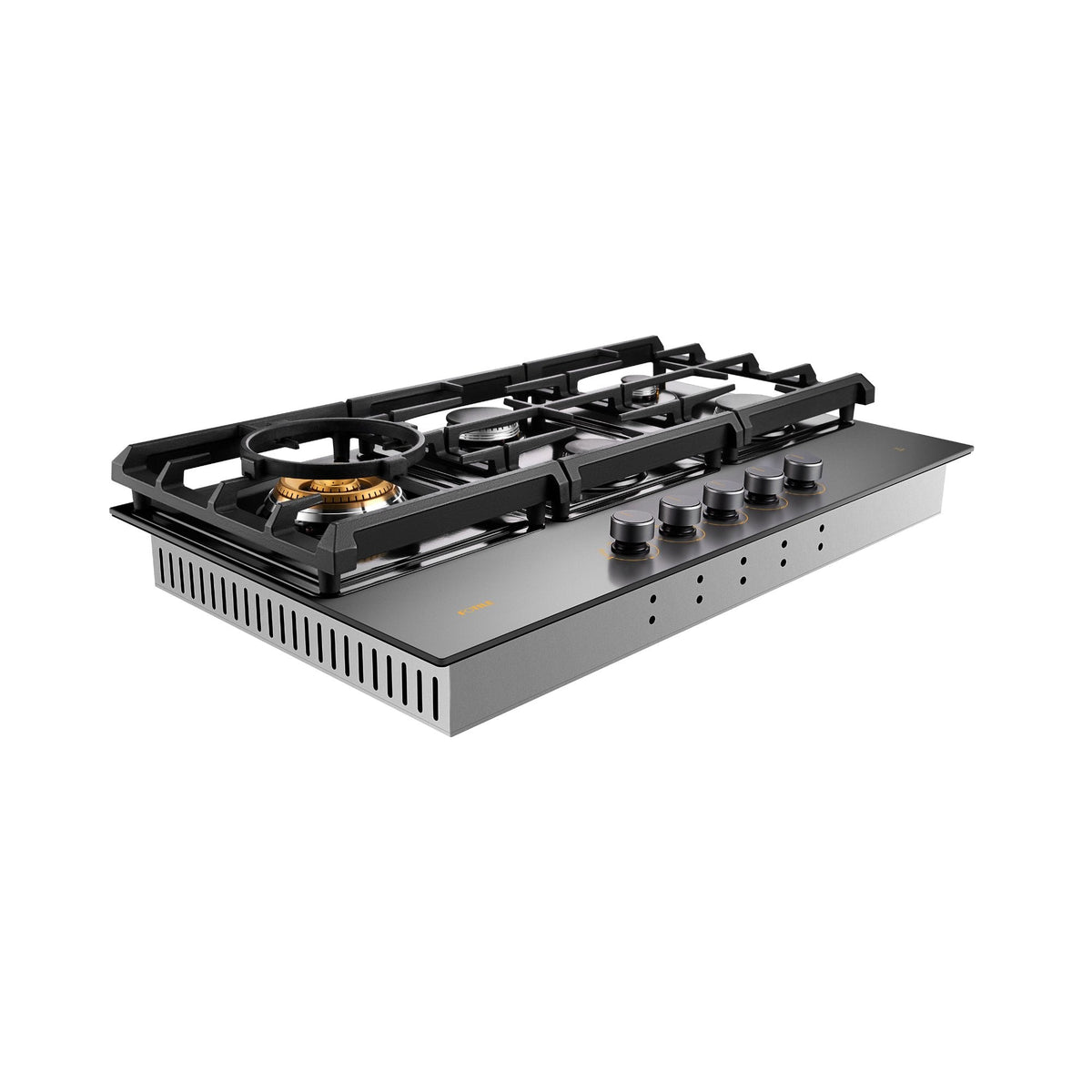 FOTILE GLG36501-Y 36-Inch 5-Burner Moonshadow Gas Cooktop