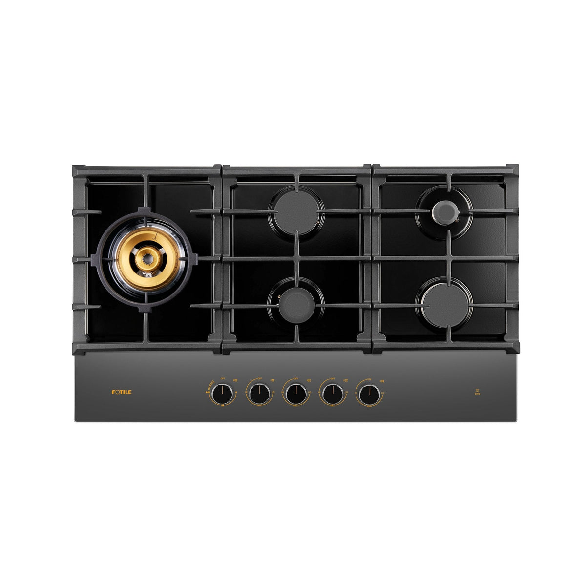 FOTILE GLG36501-Y 36-Inch 5-Burner Moonshadow Gas Cooktop