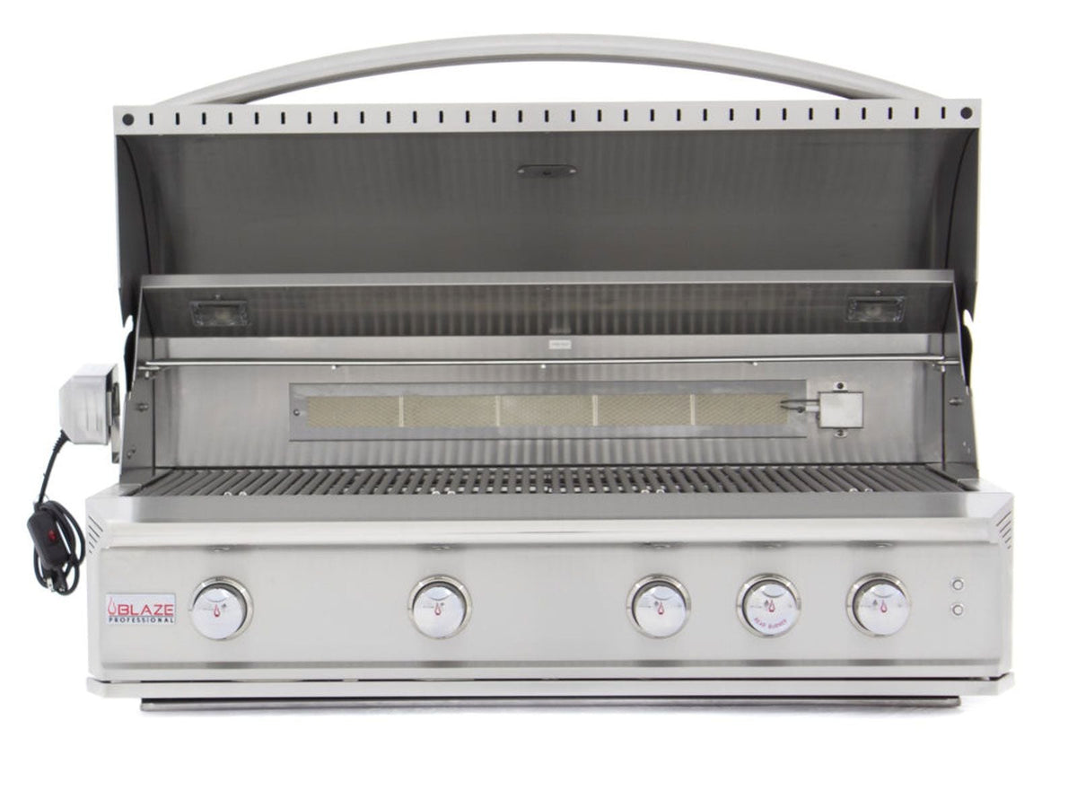 Blaze Professional LUX 44-Inch 4-Burner Built-In Gas Grill with Rotisserie