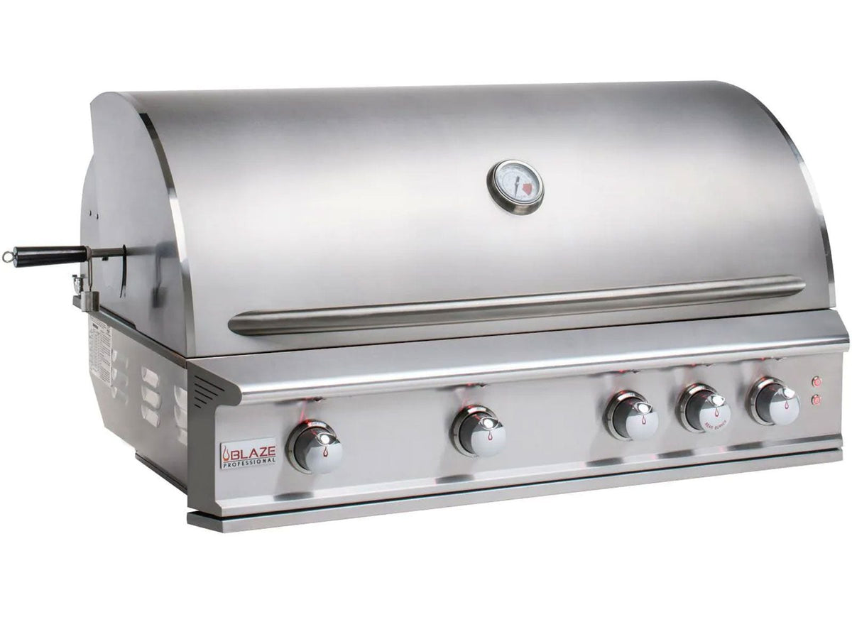 Blaze Professional LUX 44-Inch 4-Burner Built-In Gas Grill with Rotisserie