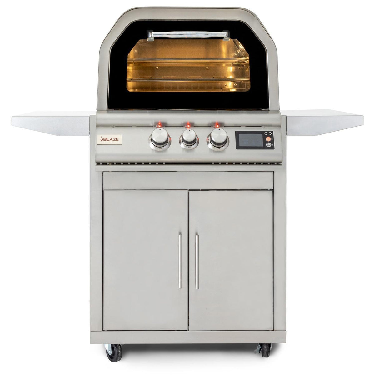 Blaze 26-Inch Freestanding Outdoor Oven with Rotisserie