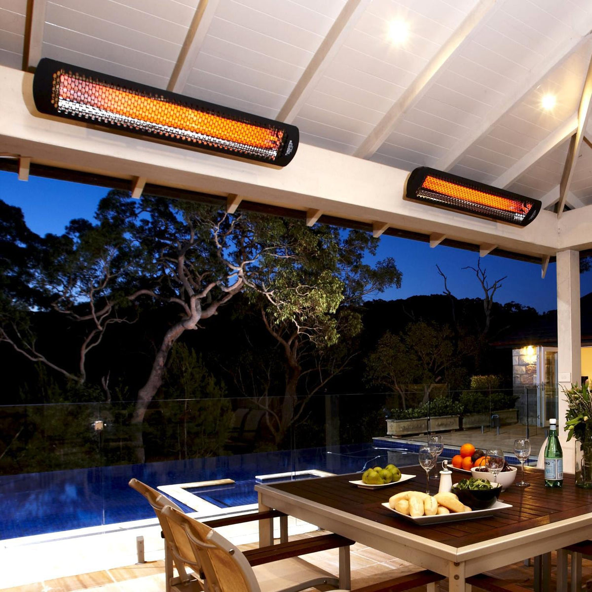 Bromic Tungsten Smart-Heat 56-Inch 6000W Dual Element Electric Heater