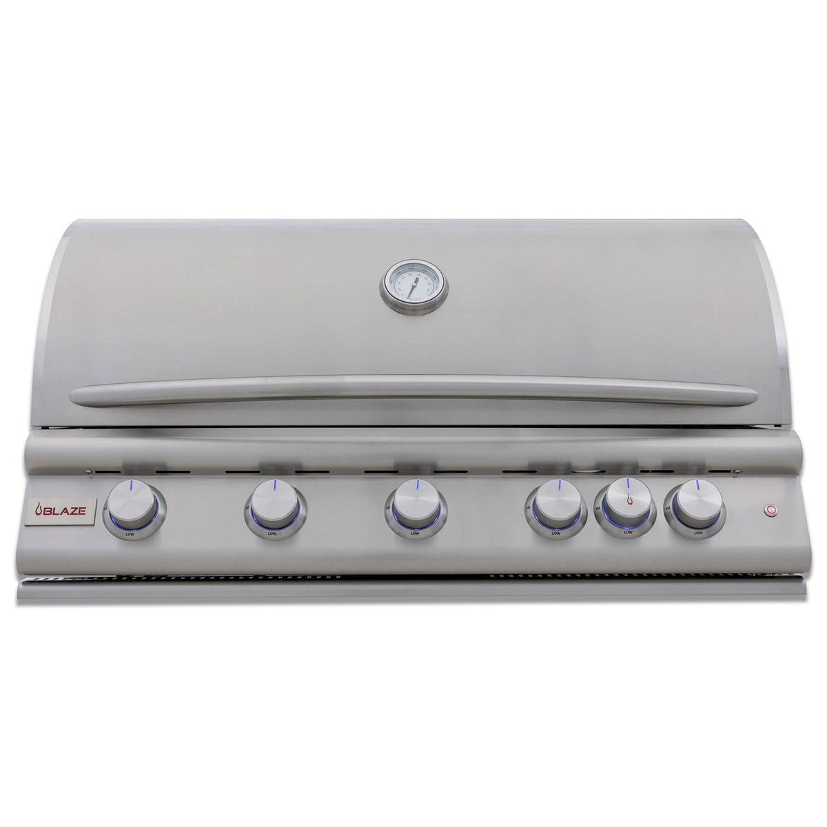 Blaze LTE+ 40-Inch 5-Burner Built-In Gas Grill w/ Lift-Assist Hood & Rear Infrared Burner