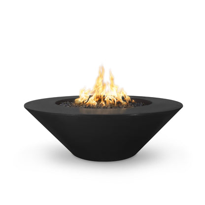 The Outdoor Plus Cazo 60" Wide Ledge Powder Coat Fire Pit