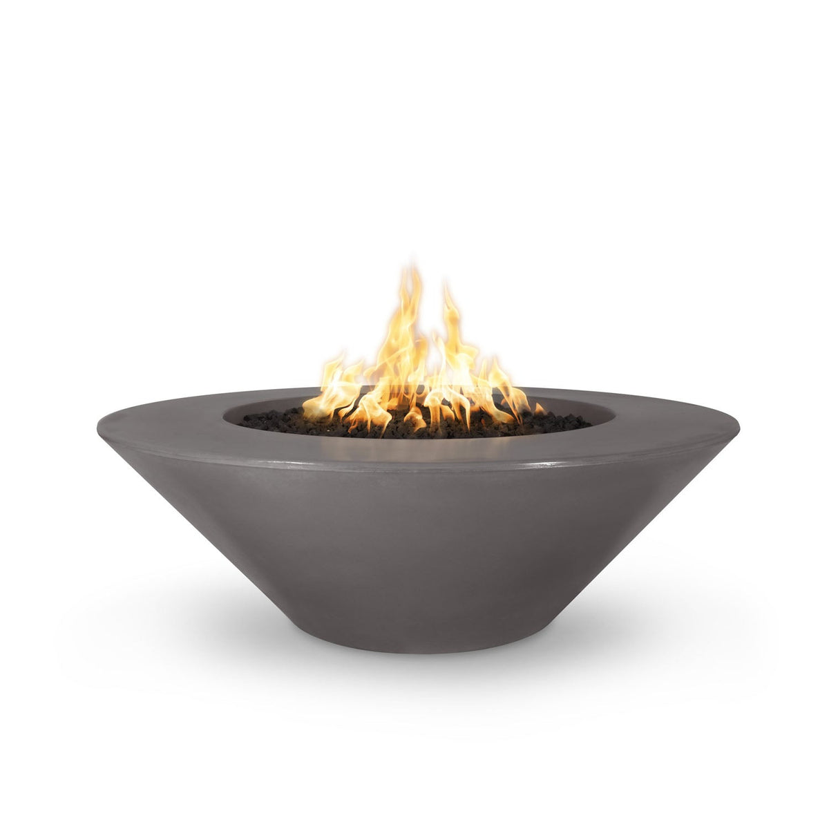 Cazo 48" Wide Ledge GFRC Concrete Fire Pit by The Outdoor Plus