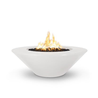 Cazo 48" Wide Ledge GFRC Concrete Fire Pit by The Outdoor Plus