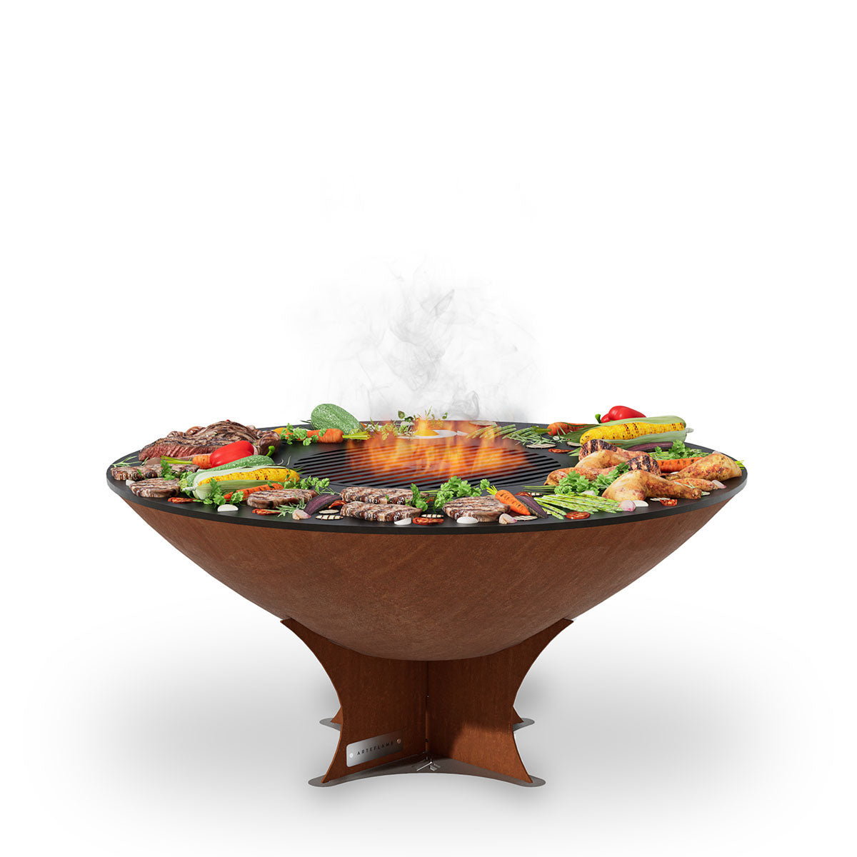 Arteflame Classic 40" Fire Pit with Cooktop