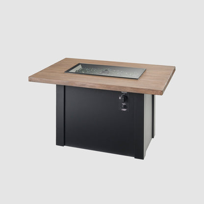 Havenwood 44-Inch Rectangular Gas Fire Pit Table by Outdoor GreatRoom