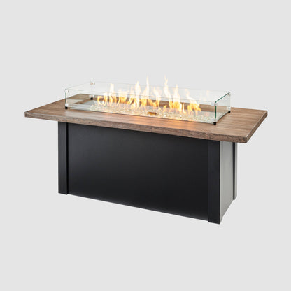 Havenwood 62-Inch Linear Gas Fire Pit Table by Outdoor GreatRoom