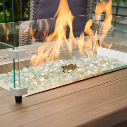 Havenwood 44-Inch Rectangular Gas Fire Pit Table by Outdoor GreatRoom
