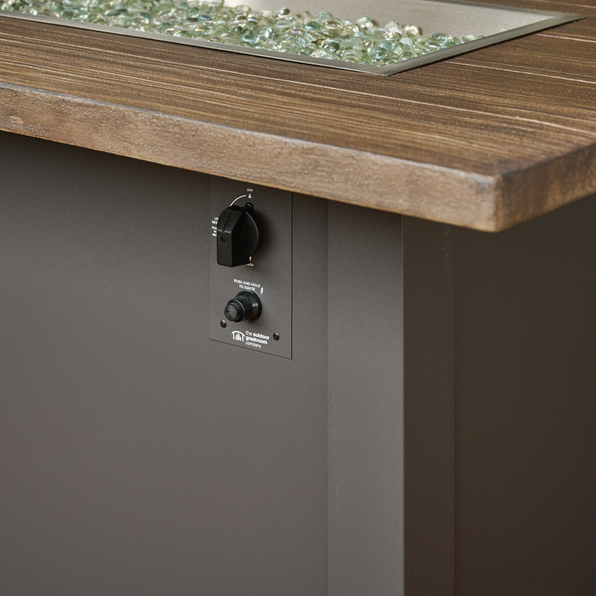 Havenwood 62-Inch Linear Gas Fire Pit Table by Outdoor GreatRoom