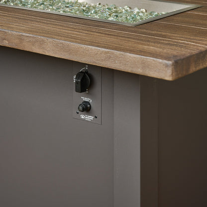 Havenwood 62-Inch Linear Gas Fire Pit Table by Outdoor GreatRoom