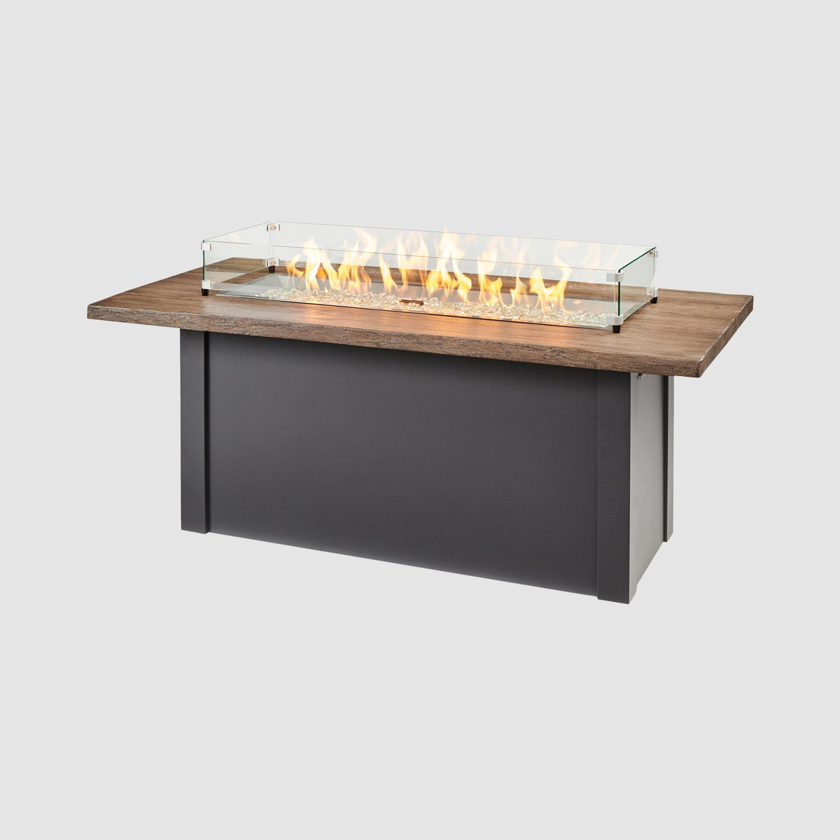 Havenwood 62-Inch Linear Gas Fire Pit Table by Outdoor GreatRoom