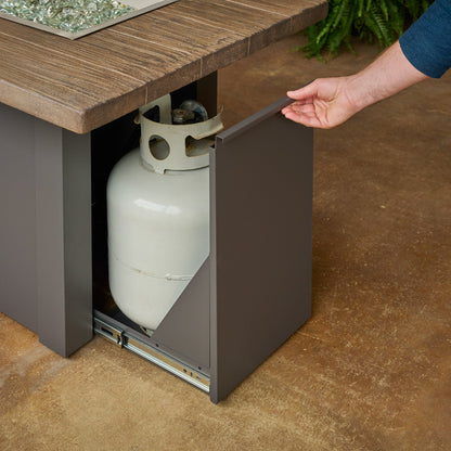 Havenwood 62-Inch Linear Gas Fire Pit Table by Outdoor GreatRoom