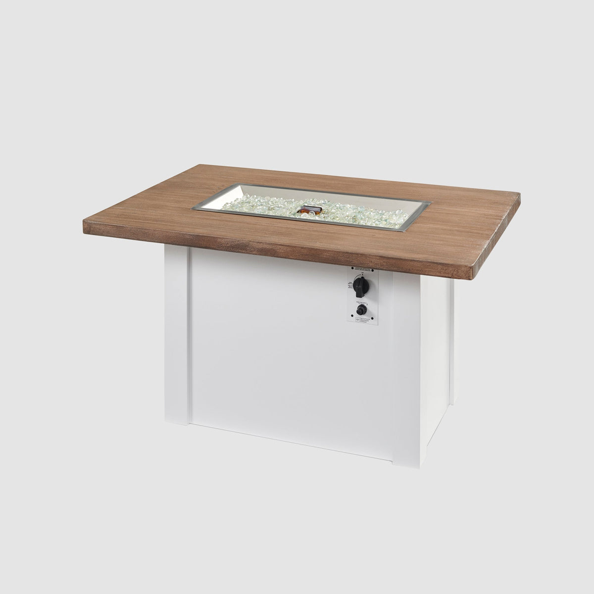 Havenwood 44-Inch Rectangular Gas Fire Pit Table by Outdoor GreatRoom