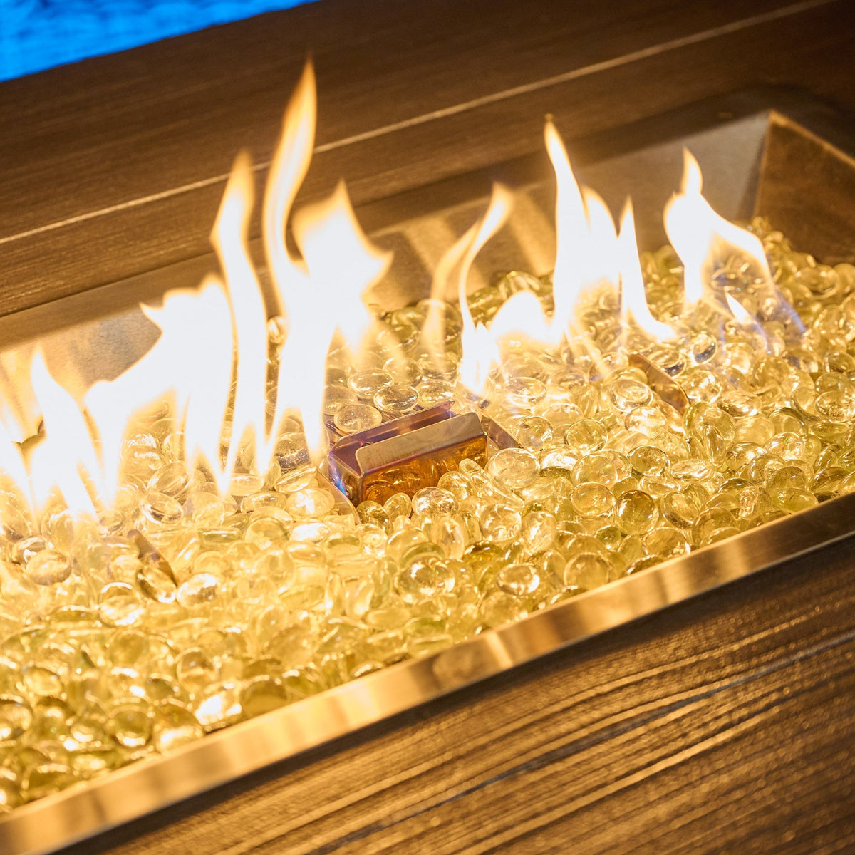 Havenwood 44-Inch Rectangular Gas Fire Pit Table by Outdoor GreatRoom