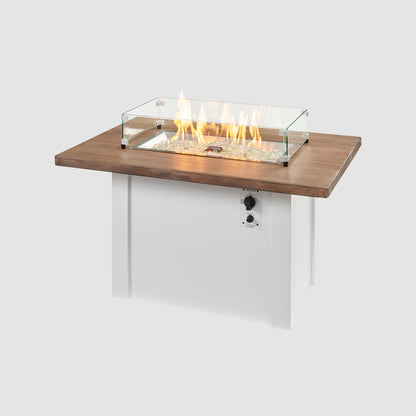 Havenwood 44-Inch Rectangular Gas Fire Pit Table by Outdoor GreatRoom