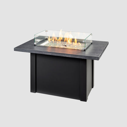 Havenwood 44-Inch Rectangular Gas Fire Pit Table by Outdoor GreatRoom