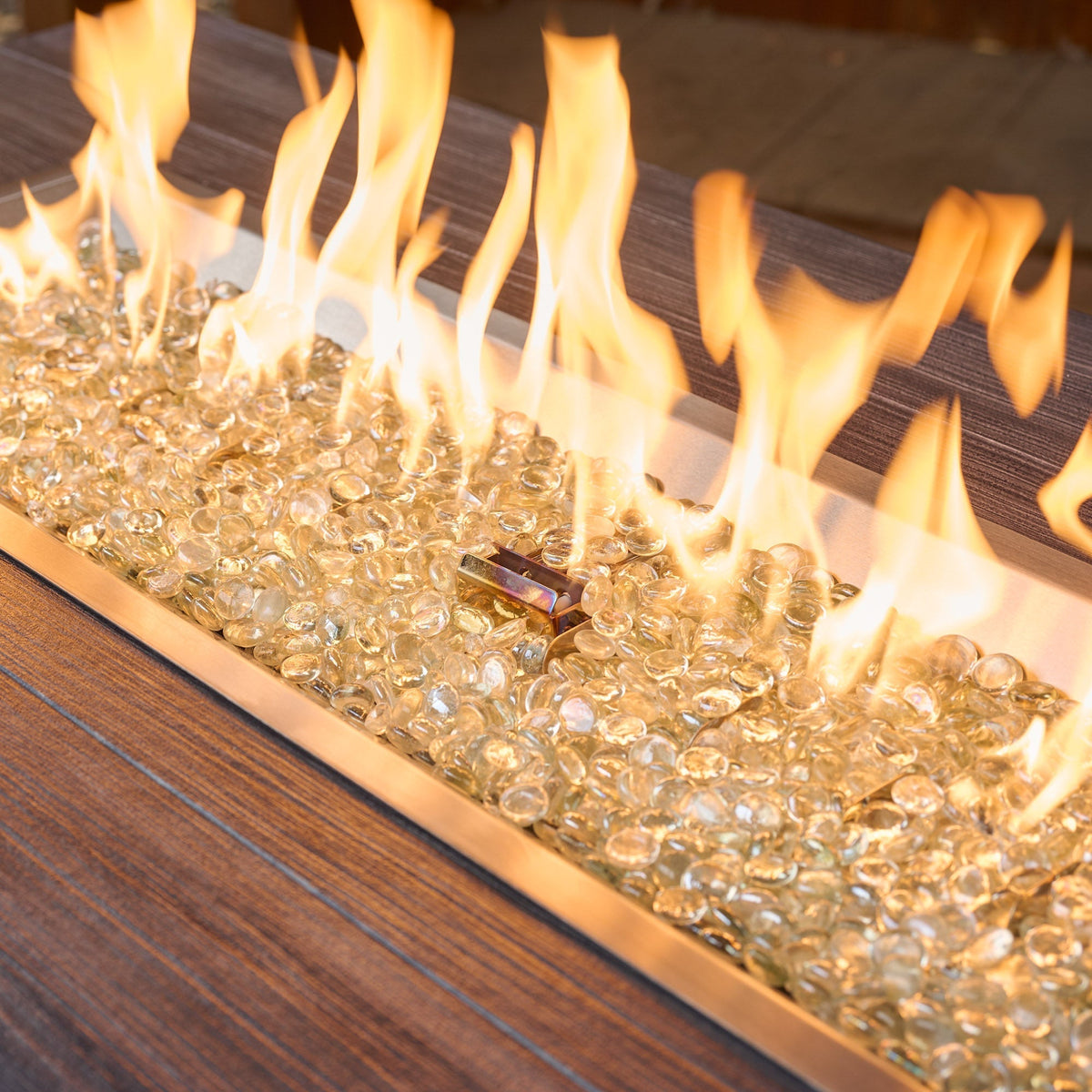 Havenwood 62-Inch Linear Gas Fire Pit Table by Outdoor GreatRoom
