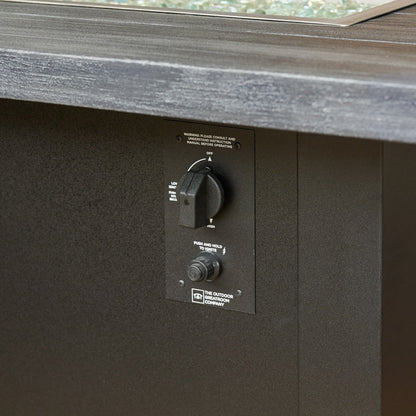 Havenwood 62-Inch Linear Gas Fire Pit Table by Outdoor GreatRoom