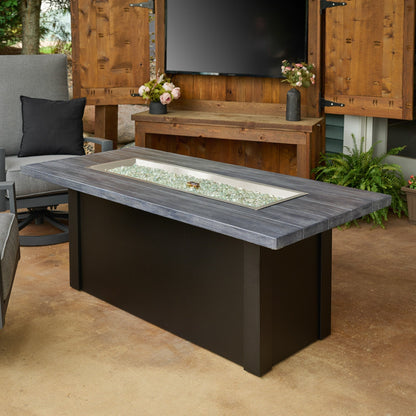 Havenwood 62-Inch Linear Gas Fire Pit Table by Outdoor GreatRoom