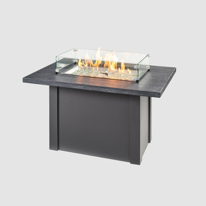 Havenwood 44-Inch Rectangular Gas Fire Pit Table by Outdoor GreatRoom