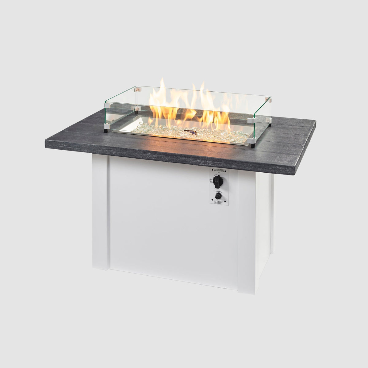 Havenwood 44-Inch Rectangular Gas Fire Pit Table by Outdoor GreatRoom