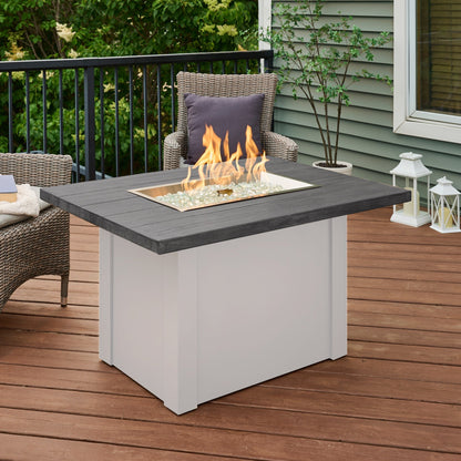 Havenwood 44-Inch Rectangular Gas Fire Pit Table by Outdoor GreatRoom