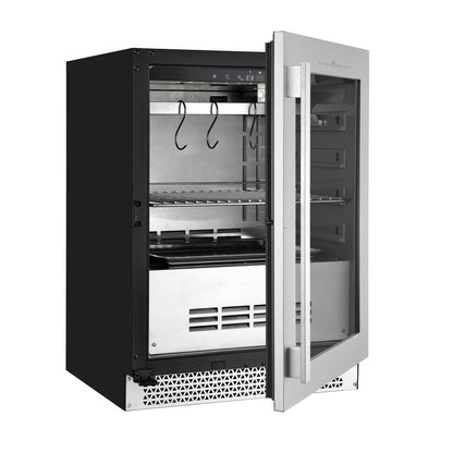 KingsBottle 24-Inch Glass-Door Dry-Aging Refrigerator