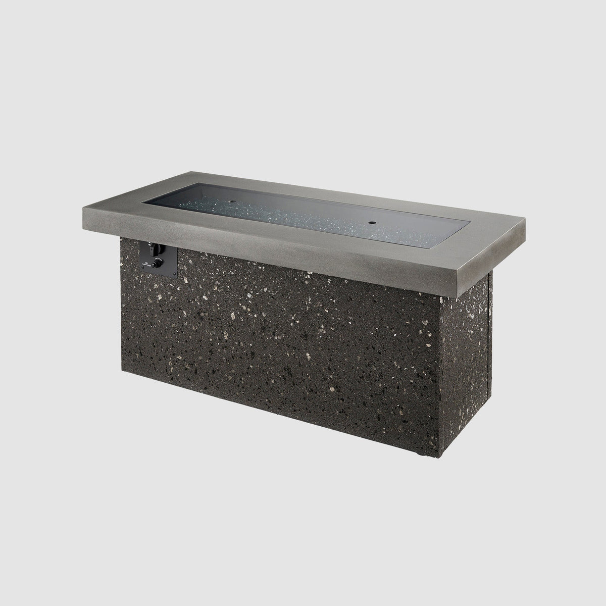 Outdoor GreatRoom Key Largo Linear Gas Fire Pit Table