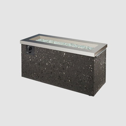 Outdoor GreatRoom Key Largo Linear Gas Fire Pit Table