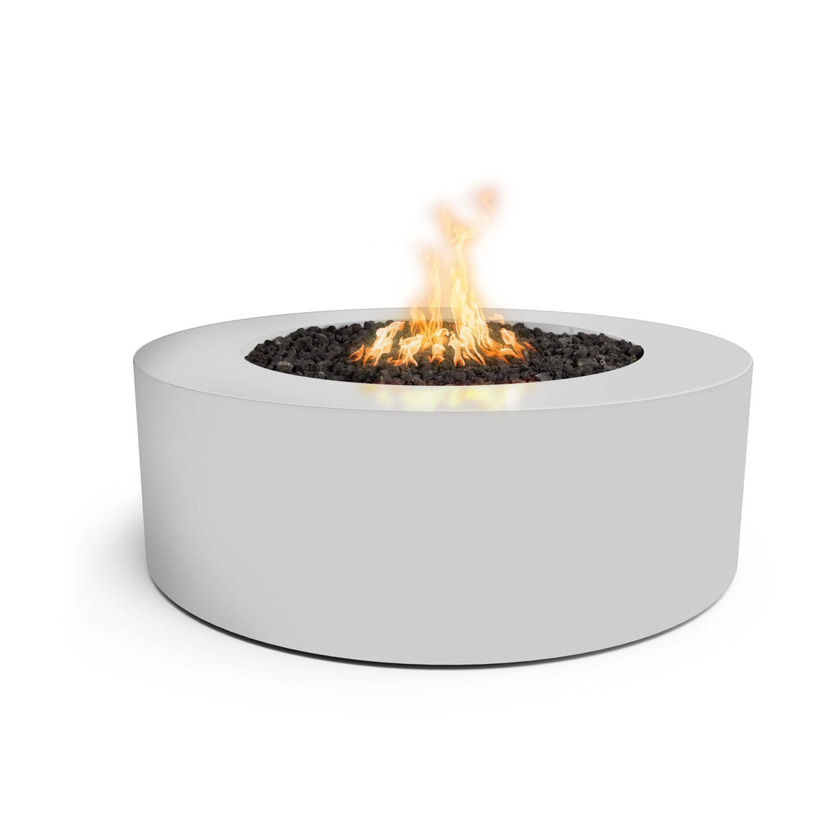 Unity 72" Powder Coat 24" Tall Fire Pit by The Outdoor Plus