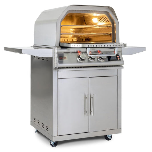 Blaze 26-Inch Freestanding Outdoor Oven with Rotisserie