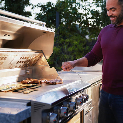 Blaze LTE PRO 40-Inch 5-Burner Freestanding Gas Grill with Digital Controls