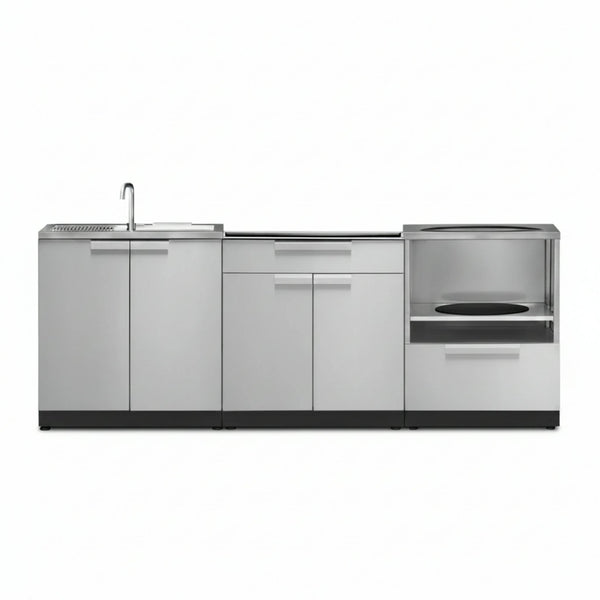 Classic Series 3PC Modular Outdoor Kitchen · 304 Stainless Steel · SS Door