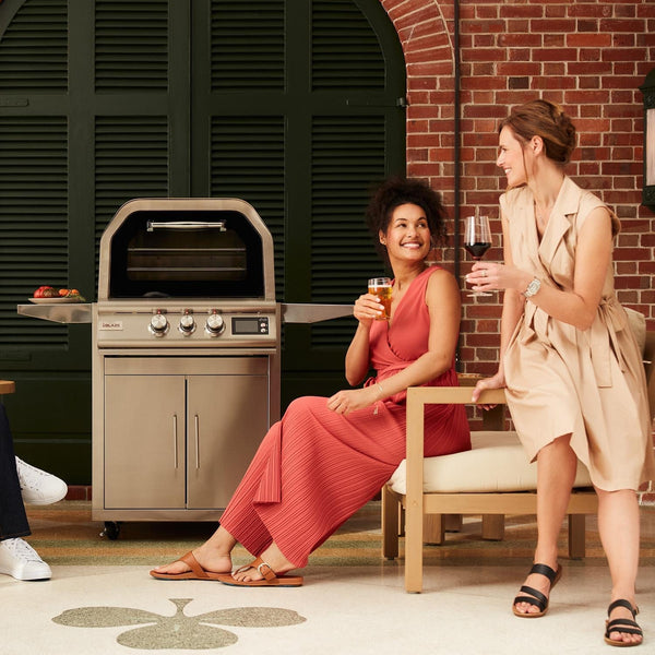 Blaze 26-Inch Freestanding Outdoor Oven with Rotisserie