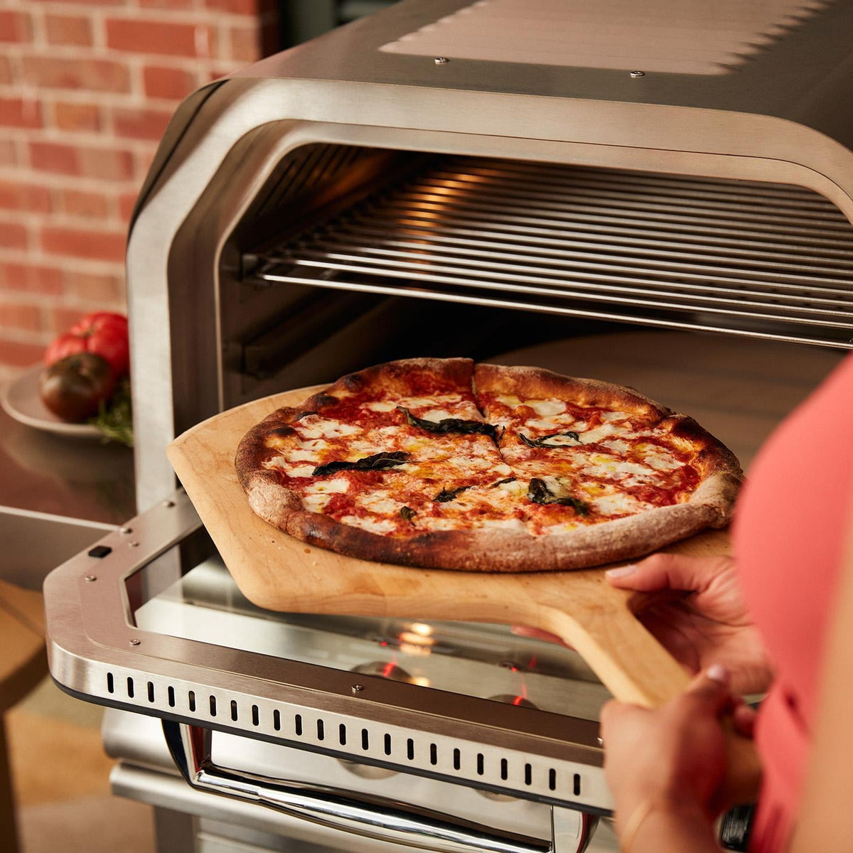 Blaze 26-Inch Freestanding Outdoor Oven with Rotisserie