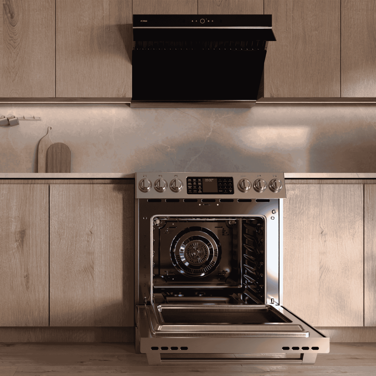 FOTILE FreshBake™ 30" Slide-In Electric Range | RES30552