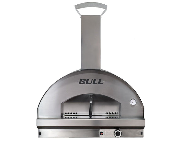 Bull Italian-Made Gas Pizza Oven with Chimney