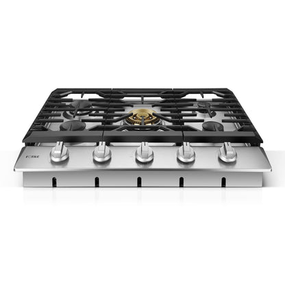 FOTILE GLS30501 30-Inch 5-Burner Stainless Steel Gas Cooktop
